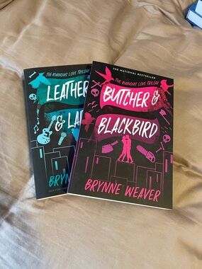 Butcher & Blackbird Leather & Lark Paperbacks - brand new